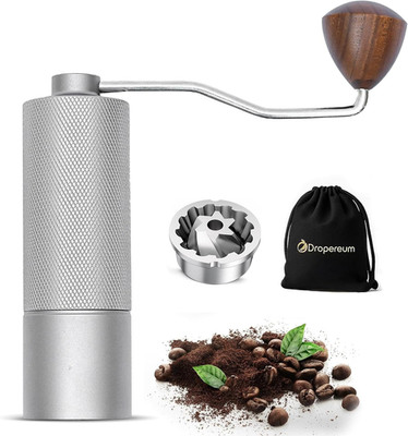5 in 1 Manual Stainless Steel Coffee Grinder - Espresso Grinder, Manual Coffee G