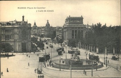 Daganzo de Arriba Madrid Strassenbahn Plaza Castelar Call