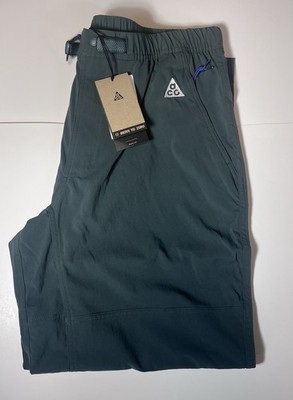 Nike ACG Repel UV Stretch Hiking Pants Green White Mens Size L FN2450-338