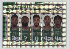 2021 Mosaic Starting 5 Marcus Smart Jaylen Brown Jayson Tatum Al Horford #1 0oy0