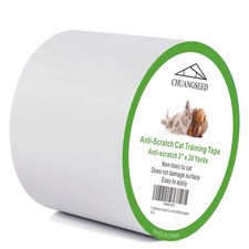 Anti Cat Scratch Tape 3 Inch x 30 Yds Transparent Double Sided Furniture