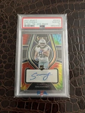 2021 Panini Select Rookie Signatures Tie Dye RC Simi Fehoko /25 #RSSFE PSA 10