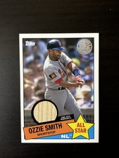 Ozzie Smith 2020 Topps 1985 All Star GU Bat Relic #85ASR-OS St Louis Cardinals
