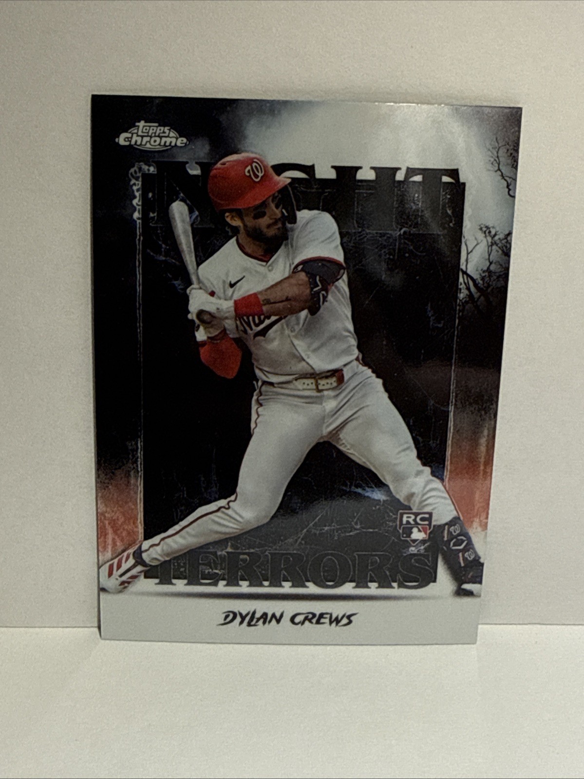 2025 Topps Chrome Update Series - Night Terrors Dylan Crews #NT-13 (RC)