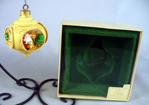 1983 HALLMARK KEEPSAKE CHRISTMAS ORNAMENT SANTA'S ON HIS WAY - Picture 4 of 7