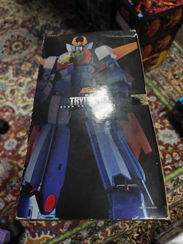 SOUL OF CHOGOKIN GX-66 TRYDER G7 Muteki Robo TRIDER G-7 GX66 BANDAI New - Immagine 4 di 4