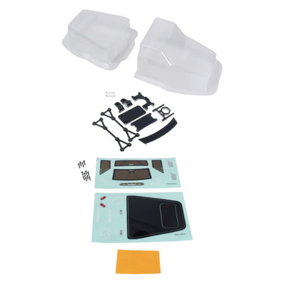 Redcat Racing RER42145 Apex 18 Body Set Clear Ascent Apex 18 Modular Two-piece