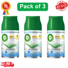 Image of Air Wick Freshmatic Max Air Freshener Refill Crisp Linen and Lilac 250ml x 3