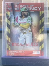 2025 Topps Stadium Club In Case of Emergency Fernando Tatis Jr Padres BreakGlass