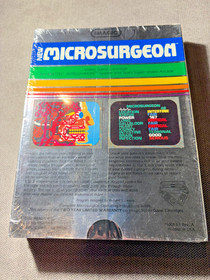 Vintage Intellivision Imagic Microsurgeon Very Rare New Factory Sealed
