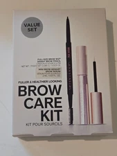ABH Brow Care Kit Brow Wiz Medium Brown Full Size, Brow Serum Mini Brand New