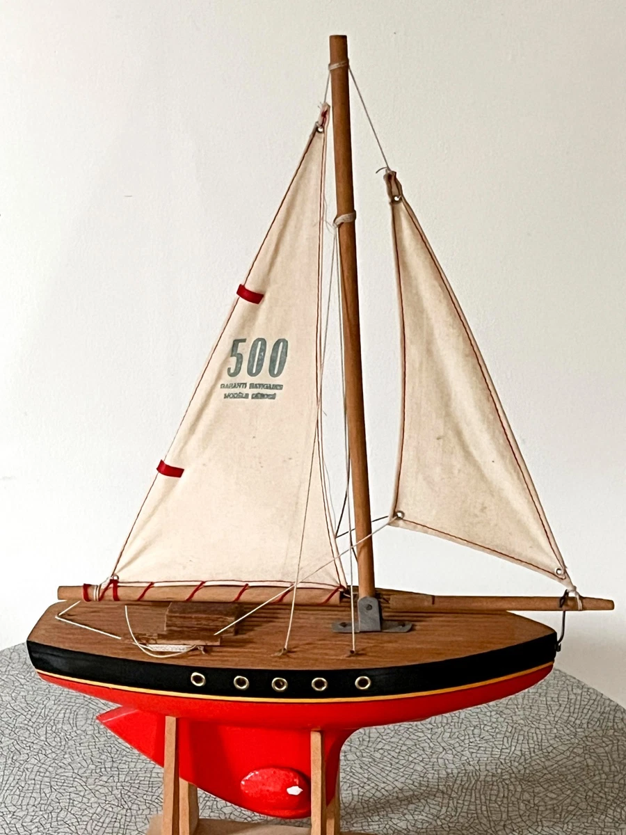 JOUET ANCIEN JOUSTRA BATEAU DE COURSE TYPE PELLE HORS BORD MECANIQUE 1934 38CM | eBay