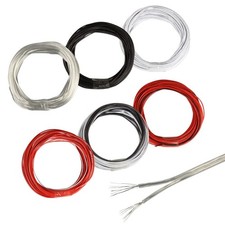 610m Zwillingslitze 2x 0,14 mm² extra dünne...
