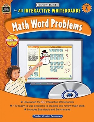 MATH WORD PROBLEMS FOR ALL INTERACTIVE WHITEBOARDS, GRADE By Teacher VG