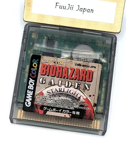 Gameboy Color Biohazard Resident Evil Gaiden Authentic Japanese Game Nintendo