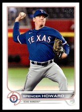 2022 Topps Spencer Howard Texas Rangers #162