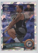 2011 Topps Chrome Crystal Atomic Refractor 133/139 Mike Pouncey #66 15wb