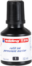 edding T 25 Permanentmarker Nachfülltinte sc...