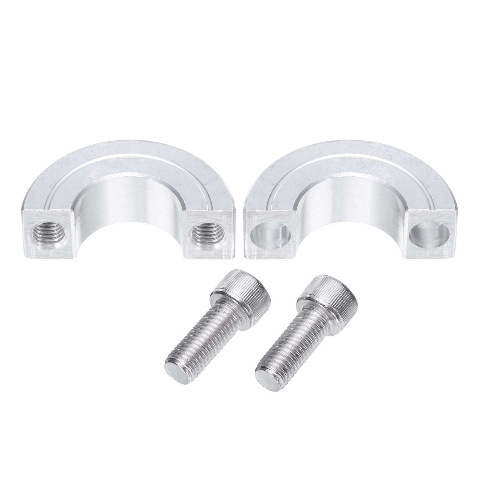 4pcs Double Split Shaft Collar 3/4" Bore Aluminum Clamping Collar 1-1/2" OD