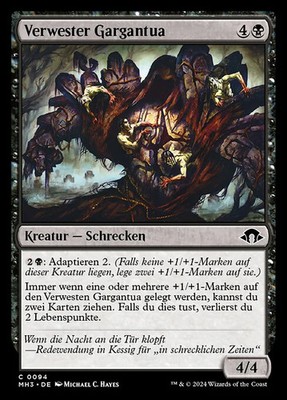 Magic/MTG Verwester Gargantua MH3-94 Common Deutsch NM