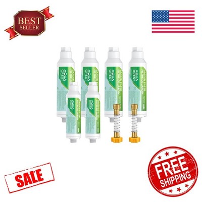 AQUA CREST Garden Hose Filter 6 Pack Hose Protector