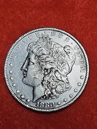 1880 O MORGAN SILVER DOLLAR  AU  #22