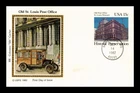 Dr Jim Stamps Colorano Silk Cachet Historic Preservation First Day Postal Card