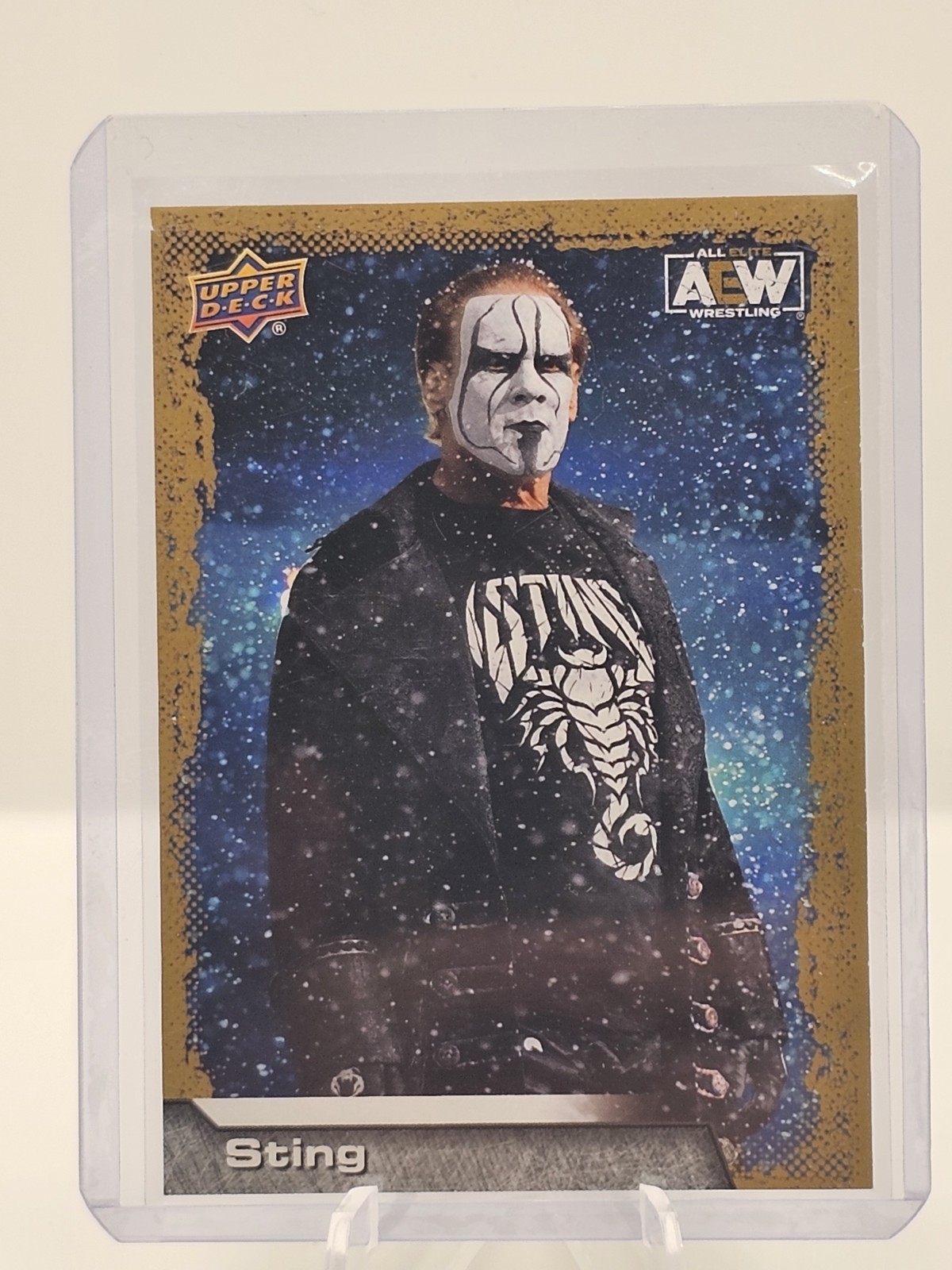 2022 Upper Deck AEW All Elite Wrestling - Sting #76 Gold