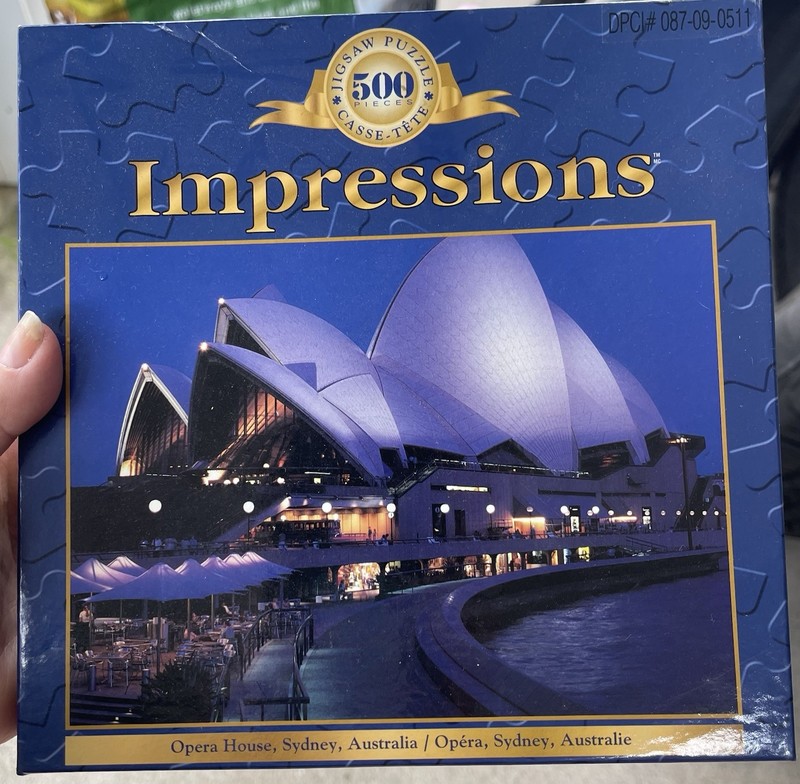 500 Piece Jigsaw Puzzle Impressions: Opera House Sydney Australia New Sealed