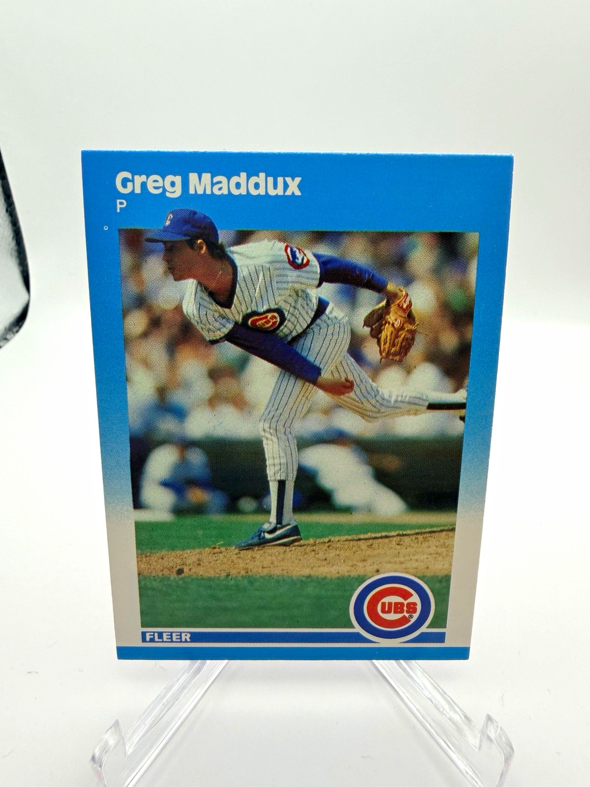 Fleer 1987 Fleer Update - Greg Maddux Chicago Cubs #U-68 Rookie Free Ship