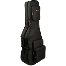 Protec CF234DBL Double Electric Guitar Gig Bag, Gold Series,Thick 20mm padding