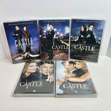 Castle DVD Lot Seasons 1 - 5 1 2 3 4 5 ABC TV Series Set Nathan Fillion