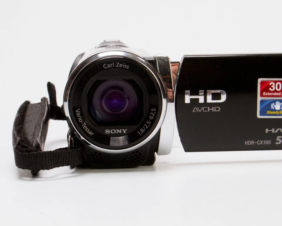 Videocámara Sony HDR-CX190 HD (negra) Foto 2 de 4