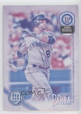 2018 Topps Gypsy Queen Missing Black Plate Gerardo Parra #43 fm0