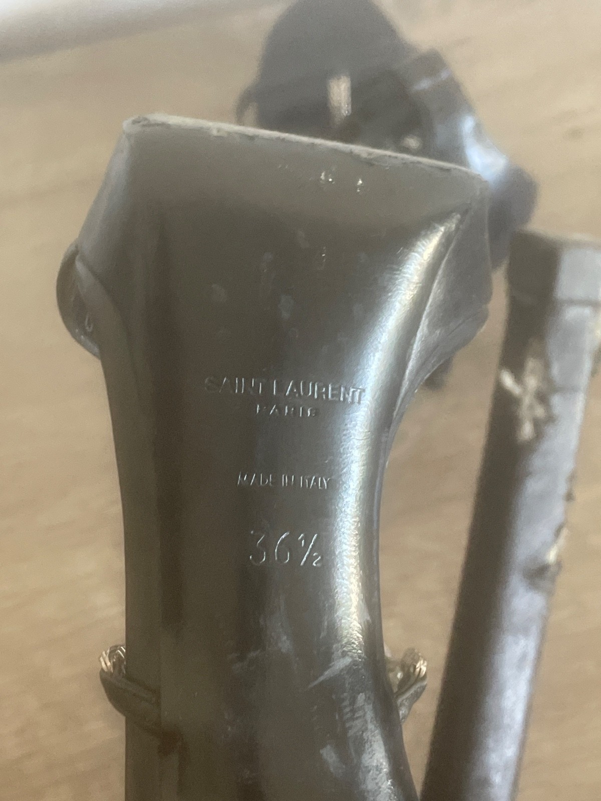 Saint Laurent tacchi alti taglia 36 5