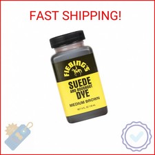 Fiebing's Suede Dye - Recolor, Brighten and Restore Suede and Rough-Out Leather