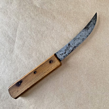 Antique Knife Russell Green River Works 5" Fixed Blade Hunting Trade c1900