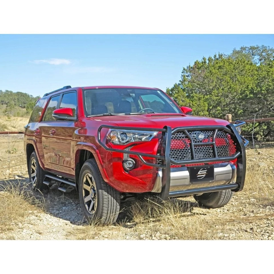 For Toyota 4Runner 2010-2024 SteelCraft HD Series Black Grille Guard Foto 4 de 4
