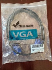 Generic Brand for Dell 089G 725GAA2 6' 15-Pin VGA Male/Male Video Display Cable