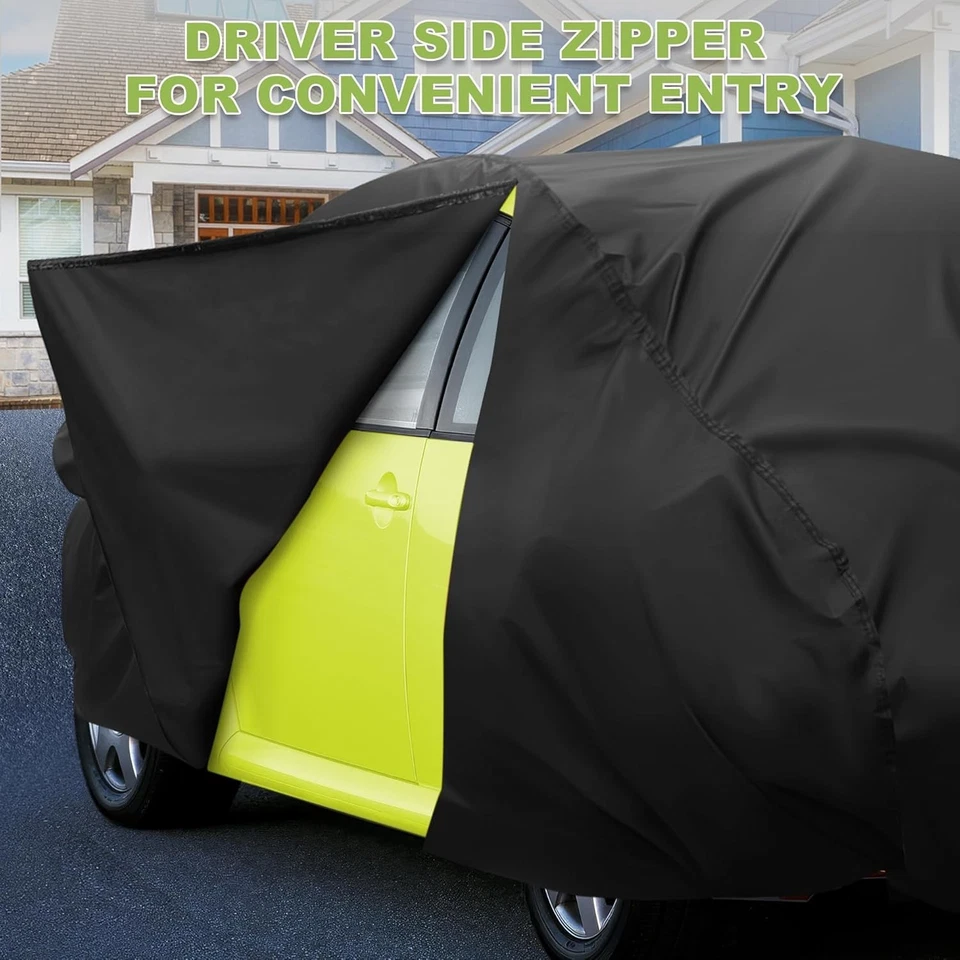Fit For Kia Soul 2010-2025 Waterproof All Weather Car Cover with Door Zipper Foto 3 de 4