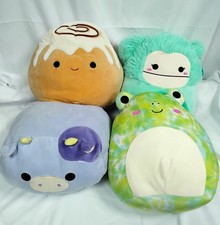 Squishmallows x 4 Chanel, Wendy Frog, Joelle, Bubba Stackable  - Q32/46