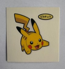 Pikachu Pok mon Deco Character Sticker Seal Series 173 Pokemon Bread Japan 2020