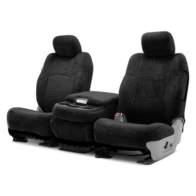 For Nissan Armada 14-15 Coverking Snuggleplush 2nd Row Custom Black Seat Covers