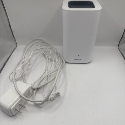 Nokia WiFi Beacon 2 Dual Band Router with Power Cord White