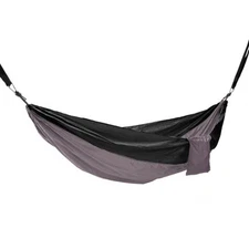 NEW basecamp Travel hammock Black Gray with Straps