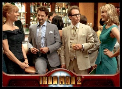 Party In Monaco 2010 Upper Deck Iron Man 2 #18 Marvel