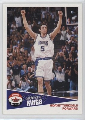2001 Fleer Shoebox Collection Footprint 126/150 Hedo Turkoglu Hidayet #42 0k0o