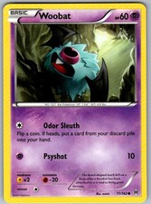 POKÉMON TCG WOOBAT 71/162 COMMON BREAKTHROUGH LIGHTLY PLAYED