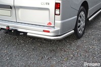 Bragan™ Rear Corner Bars FüR Nissan NV300 2014-2021 Edelstahl 60Mm Set 2