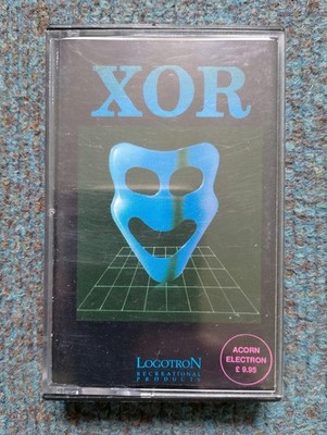 XOR Cassette Tape von Logotron Software für die Acorn Electron 